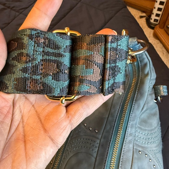 Coach Alexandra Crossbody -Blue (Teal) - Picture 12 of 15